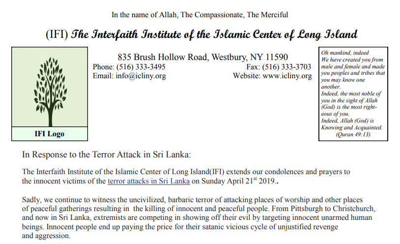 Interfaith Institute Image